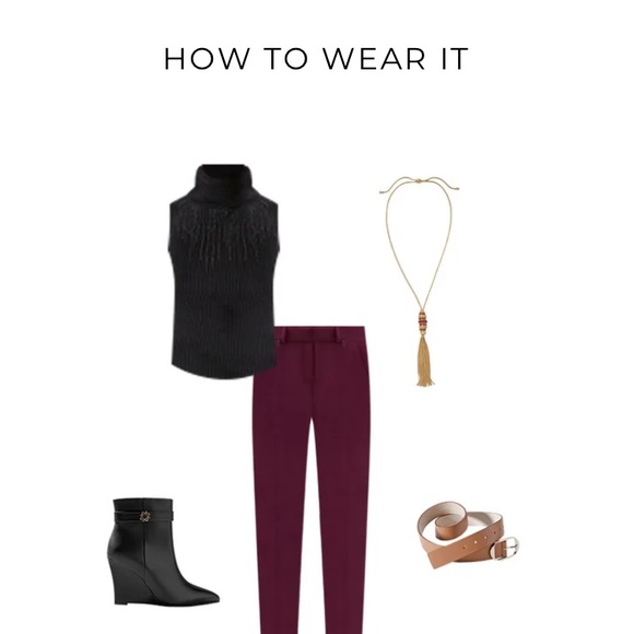 🧉LOFT🧉Skinny Leg Dress Pants   NWT - Picture 3 of 11